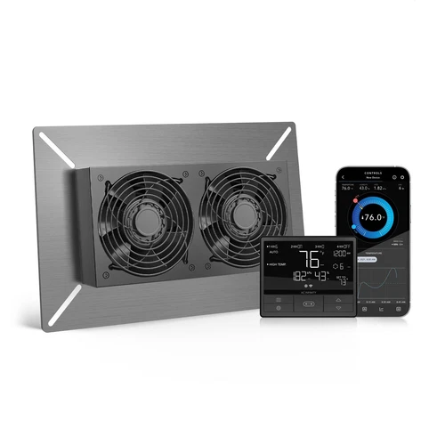 AIRTITAN T7, Ventilation Fan 12" for Crawl Space, Basement, Garage, Attic