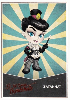 DC Comics Bombshells Rainbow Foil Lil Bombshells Chase Card L11 Zatanna