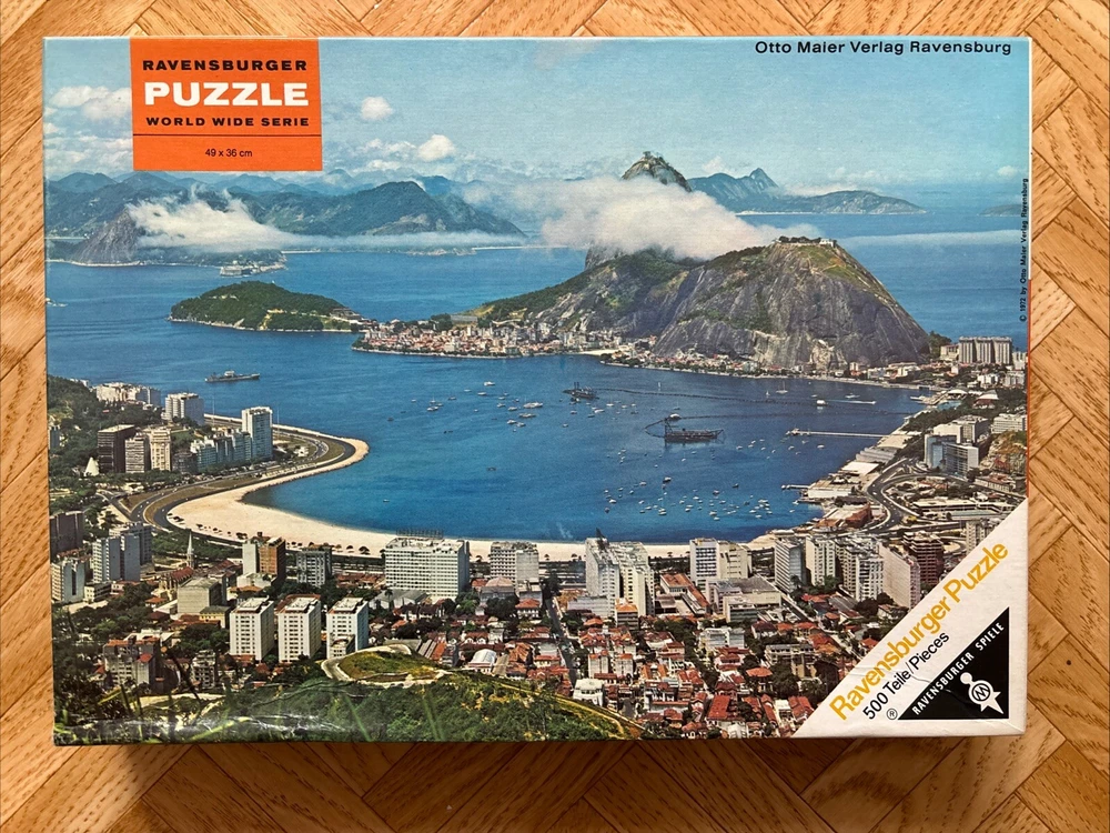 Ravensburger Puzzle, Rio de Janeiro, 1972 by Otto Maier Verlag Ravensburg