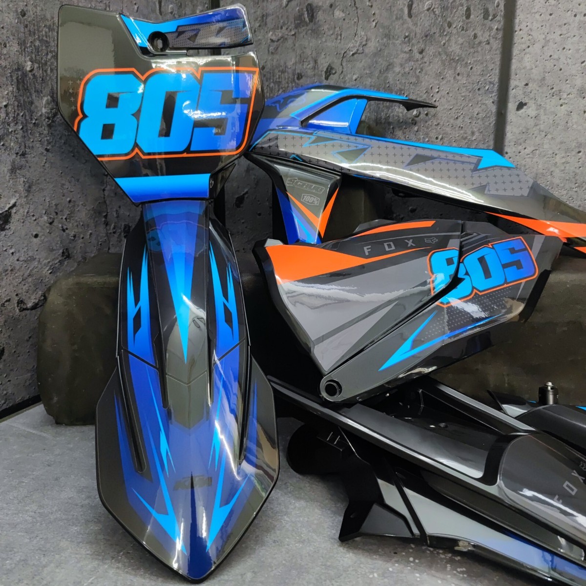 KTM様 Plastics + Graphics applied KTM 2016-2018 XC XC-F SX SX-F
