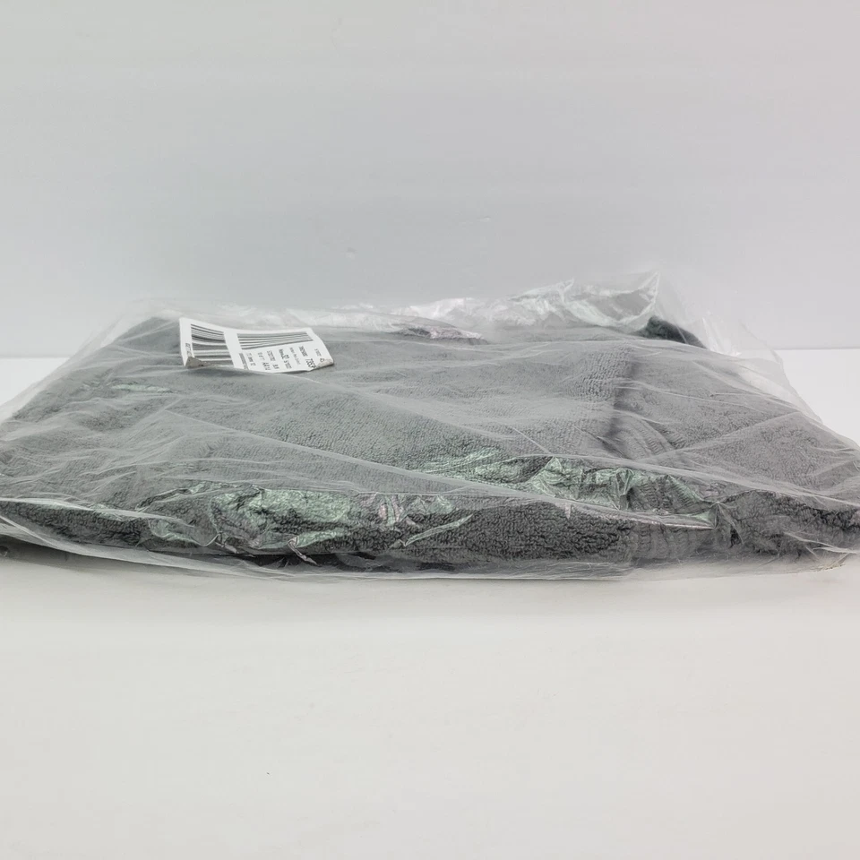 Toalla de mano de baño Hudson Park Collection Home gris esterlina de algodón hecha en Turquía Foto 2 de 3