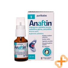 ANAFTIN Oral Mouth Spray 15 ml Facilitates The Healing of Minor Oral Lesions