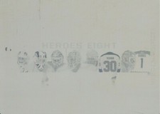 2016-17 ITG Heroes & Prospects Heroes Eight Memorabilia Printing Plates Yellow/1