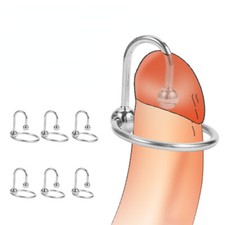 Male-Scrotum-Testicle-Squeeze-Rings-Cage-Penis-Stretcher-CBT-Enhancer-Delay-Ball