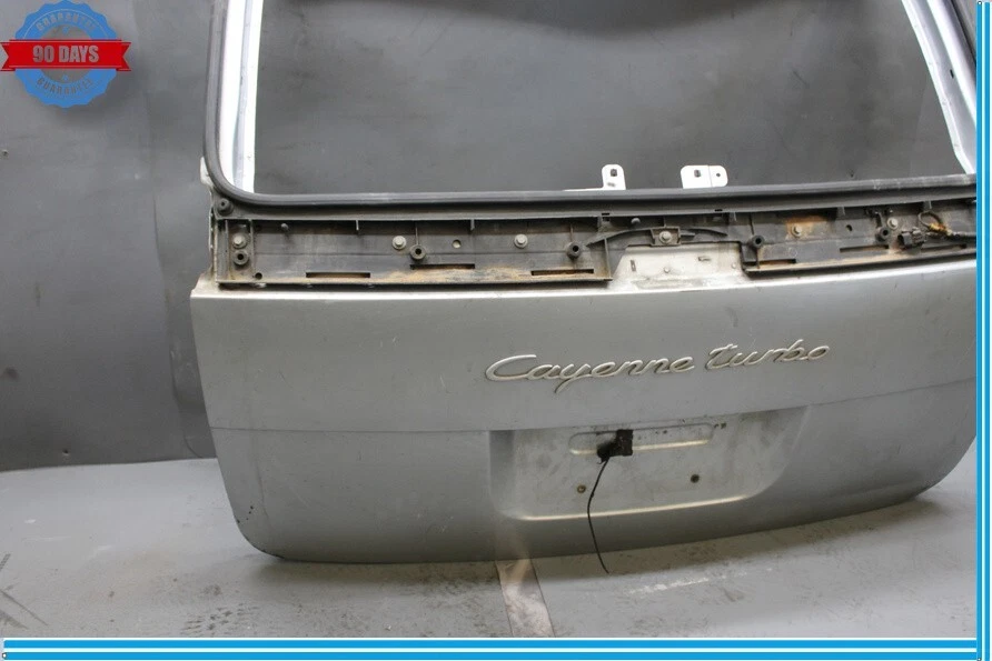 03-10 Porsche Cayenne Maletero Trasero Puerta Levadiza Portón Escotilla Panel Conjunto Fabricante Original Foto 4 de 4