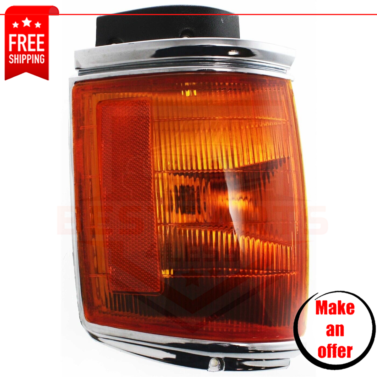 Corner Light amber lens left side for 87-88 Toyota Pickup DLX,SR5