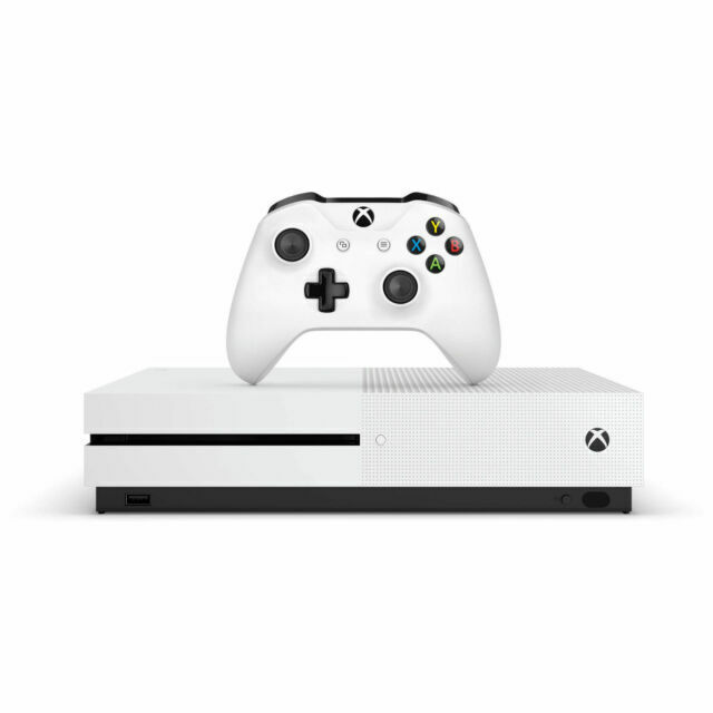 Microsoft Xbox One S 500gb White Minecraft Console For Sale Online Ebay