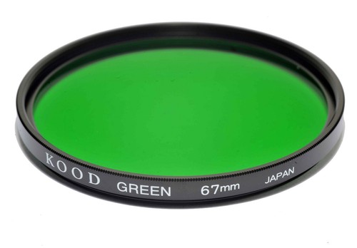 67mm Hochwertig Kood Optisches Glas Grün Filter Hergestellt IN Japan