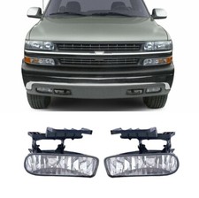 For 1999-2002 Chevrolet Silverado 1500 Pair Fog Lights Driver Passenger For 1999-2002 Chevrolet Silverado 1500 Pair Fog Lights Driver Passenger