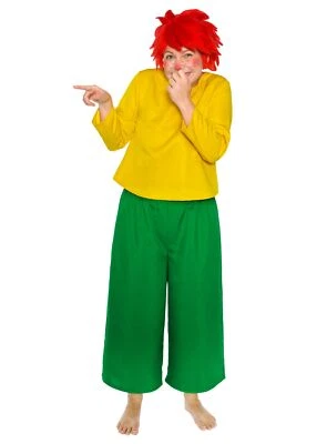 MASKWORLD Costume Pumuckl - Costume Carnevale Folletto - Costume Originale per Adulti