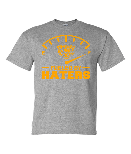 Chicago Bears Fueled By Haters T-Shirt Bears Sizes (S-5XL) & Youth Kids - Picture 5 of 12