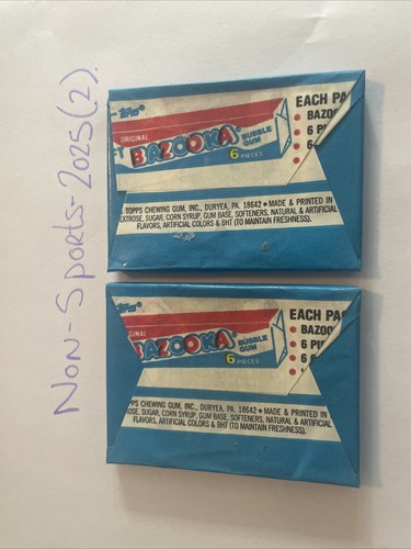 2 X Superman 2, 22 Cards + 2 Sticker + Gum Topps 1980 Unopened ULTRA RARE - Picture 2 of 2