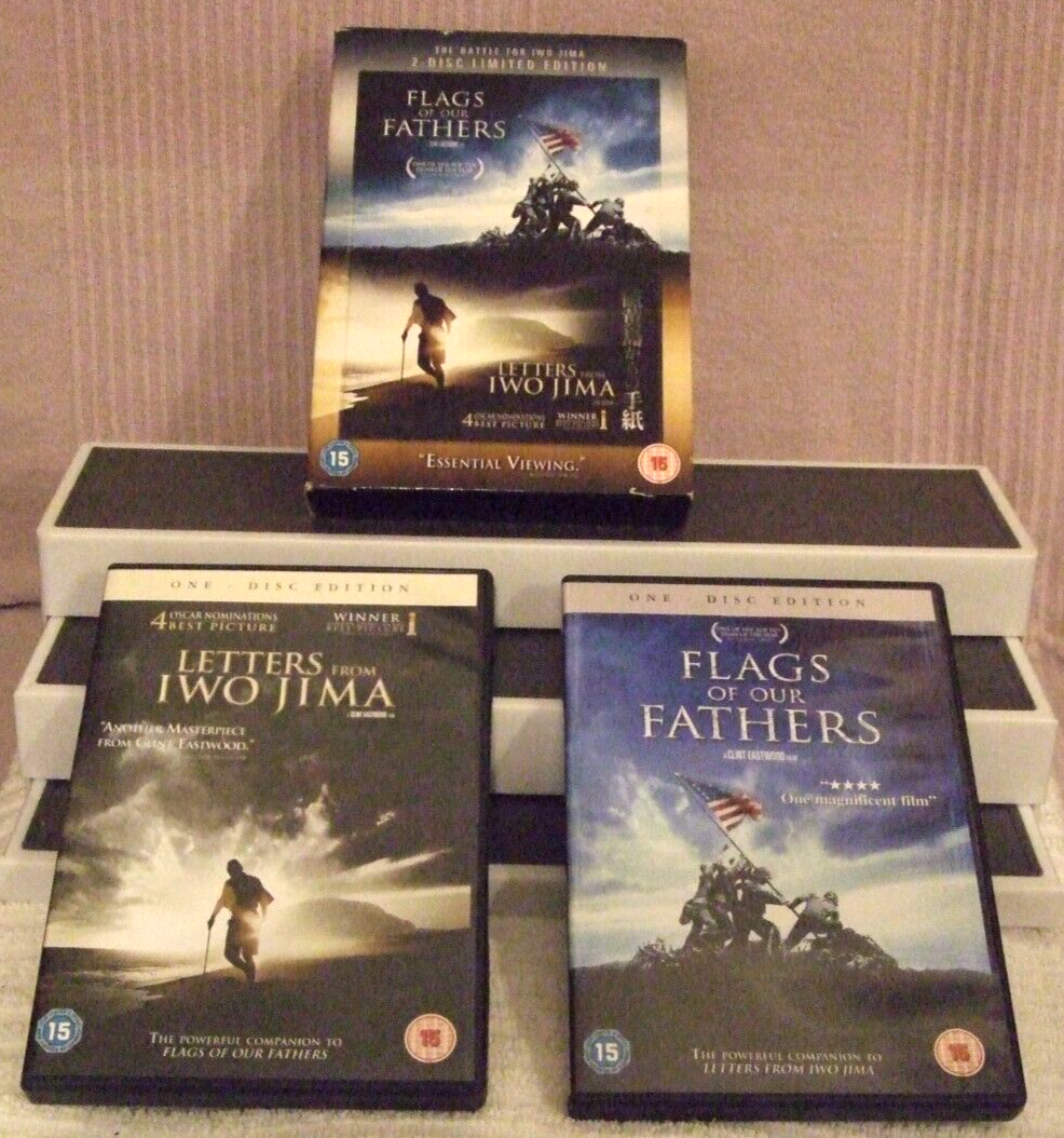 DVD (RARE) WAR FILMS (FLAGS OF OUR FATHERS/LETTERS FROM IWO JIMA - BOX SET) 2007