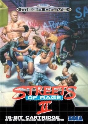 SEGA Mega Drive Spiel - Streets of Rage 2 mit OVP sehr guter Zustand