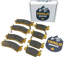 Traild Honda Talon 1000 Ceramic Brake Pad Set Front & Rear 2019-2024