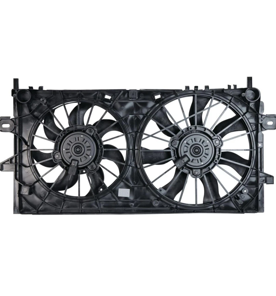 Conjunto de ventilador de refrigeración TYC 621430 compatible con Chevrolet Impala 2006-2016 Foto 2 de 4