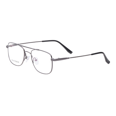 Men's Flexible Titanium Alloy Full Rim Eyeglasses Frame Optical Eyewear RX Able