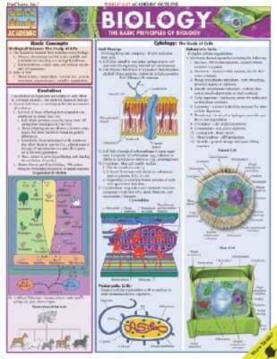 Biology (Quickstudy: Academic) - Pamphlet By BarCharts, Inc. - GOOD