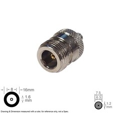 Coax RF Antenna Adapter Connector Converter N Type Female SMA Female RP R/P