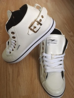 Damen Mädchen Trainer Höhenerhöhung hoher Keilabsatz Stiefel HEEL LIFT Schuh Sport Größe
