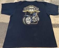 Vintage 2003 Orange County Choppers OCC Double Sided Graphic XL Shirt NY ODM