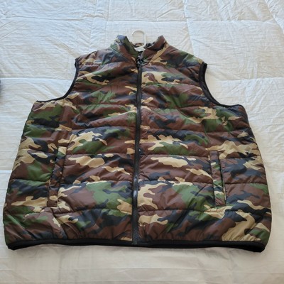 SwissTech Men's Camouflage Vest Sz. 2X 