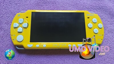 PSP 2003 Yellow Console - The Simpsons Limited Ed 03-27402569