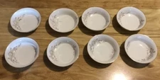 8 Johann Haviland  Dessert Dishes Dawn Rose Pattern