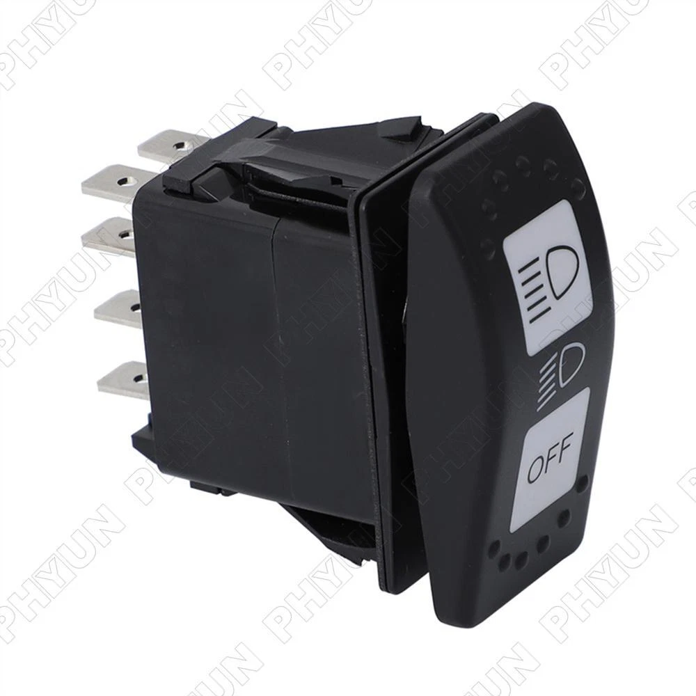 1x HEADLIGHT DEFENDER BLUE LIGHT SWITCH HIGH LOW OFF 3 POS 