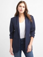 GAP 128 TRUE INDIGO CLASSIC BLAZER JACKET  4 T