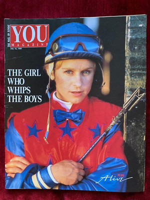 YOU magazine 16-July-1989 Julie Krone Elaine Paige Epo Bob Dylan Lockerbie (UK)