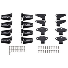 16pcs For 2007-18 Jeep Wrangler Jk Body Door Hinge Replacement Set Powder Coat 16pcs For 2007-18 Jeep Wrangler Jk Body Door Hinge Replacement Set Powder Coat