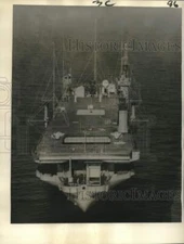1964 Press Photo The U.S.N.S. Croatan, Seagoing Launch Platform for Rockets