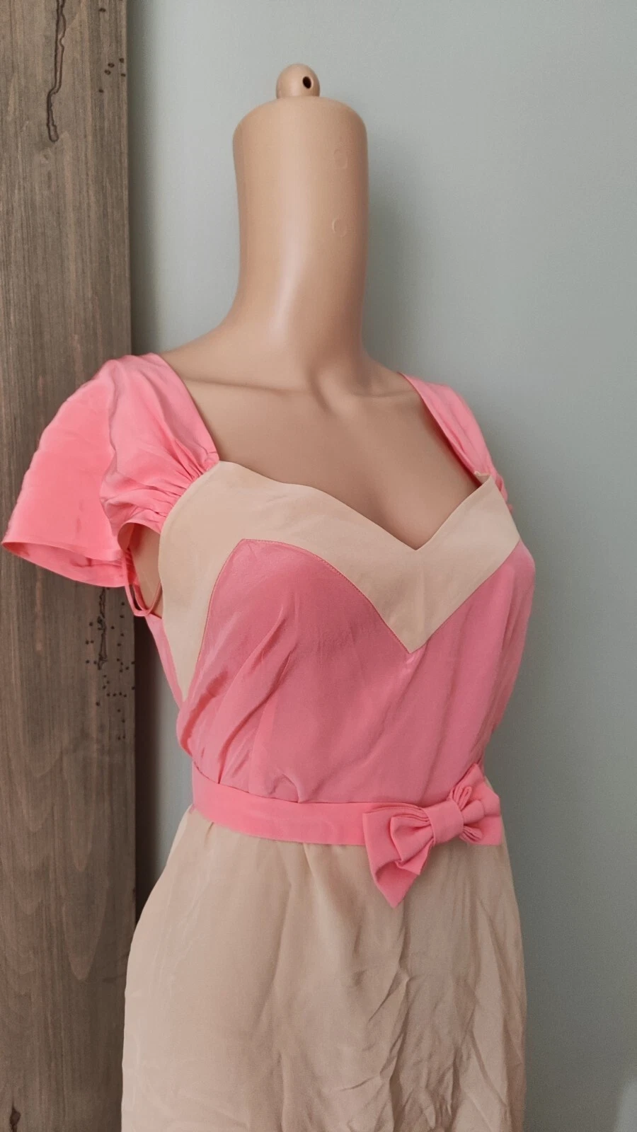 MIU MIU ABITO IN SETA CARINO TAGLIA 38