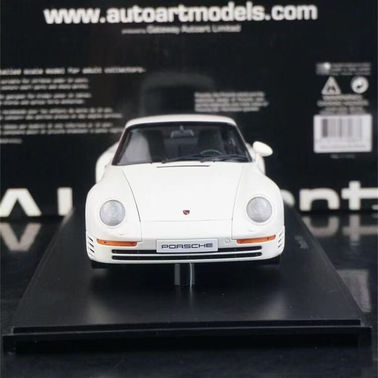 SUPER RARE Autoart 1/18 Porsche 959 (White) Diecast Car Model | eBay