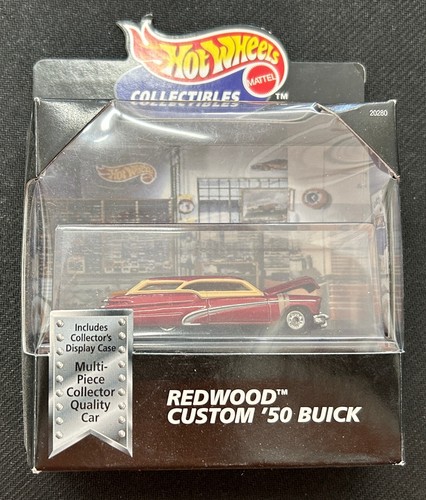 HOT WHEELS 1999 100% COOL COLLECTIBLES SERIES REDWOOD CUSTOM 50 BUICK 1/64
