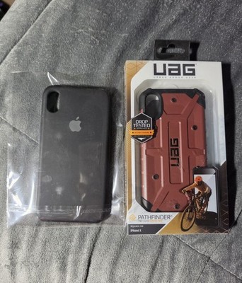 Urban Armor Gear UAG Drop Tested Protective Case Cover for Apple iPhone X Bundle