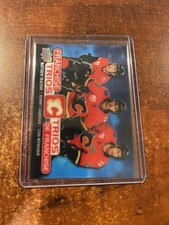 2020-21 Upper Deck Tim Hortons Tkachuk / Gaudreau / Monahan Franchise Trios #T-6