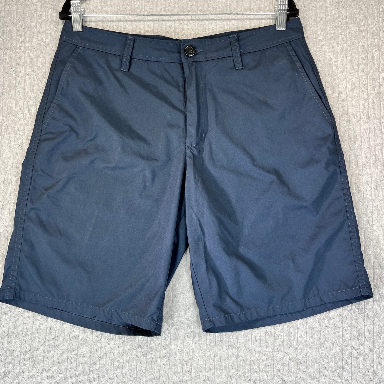 AETHER Navy Polyester performance Shorts Men Size… - image 3