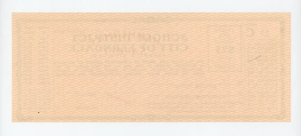 1930's $25 School District City of Ferndale, MICHIGAN Depression Scrip AU - Image 2 of 2