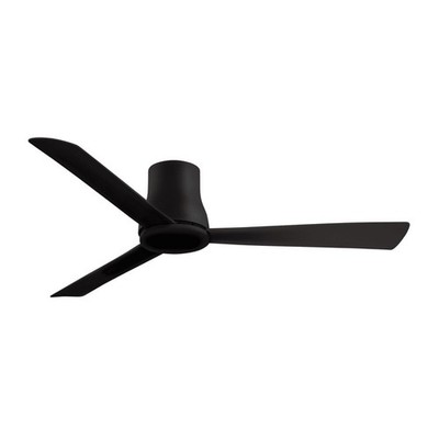 MinkaAire F873-CL Simple Flush 52'' Indoor/Outdoor Ceiling Fan - Coal