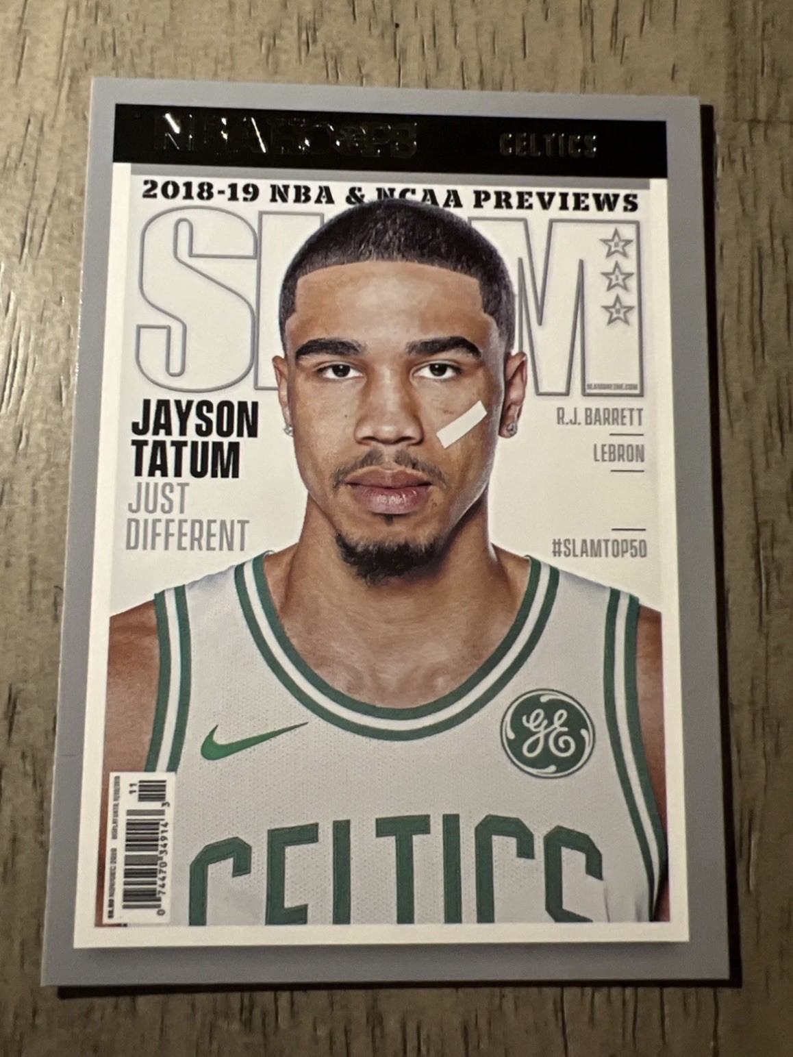 2021-22 Panini NBA Hoops - Slam Jayson Tatum #SLAM #218