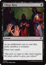 Village Rites 137/495 Innistrad Remastered Foil