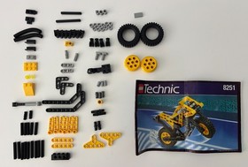 LEGO TECHNIC: Sonic Cycle (8251); Complete parts and manual; no original box
