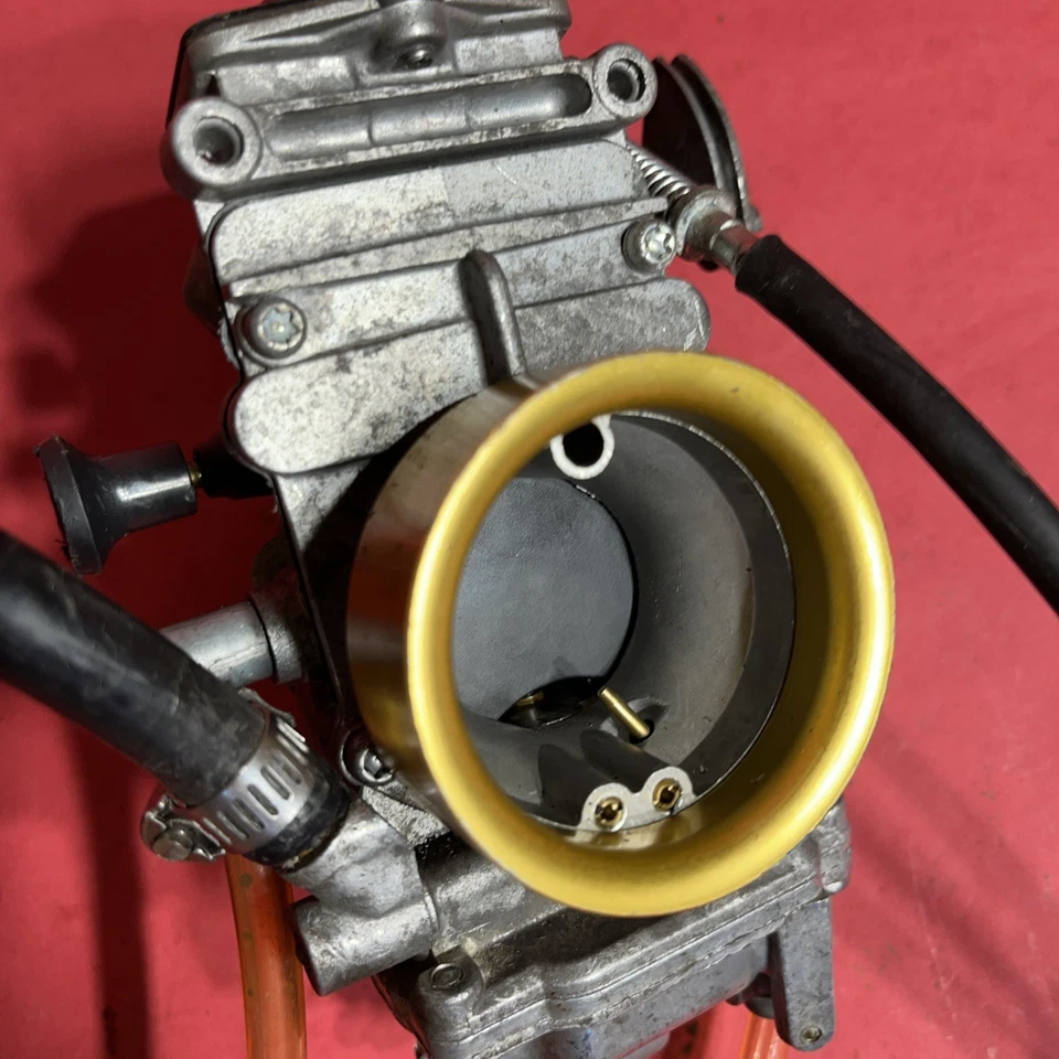 Kit de conversión de carburador de rendimiento Mikuni TM33 arranque eléctrico Suzuki DR350 Foto 3 de 4