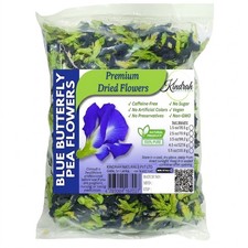 Blue Butterfly Pea Flowers Whole Dried Blue T...