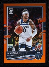 2020-21 Panini Donruss Optic Orange Prizm 63/199 D'Angelo Russell #57 0m72