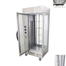 220V Commercial  Electric Rotary Chicken Roasting Oven Duck Rotisserie Machine