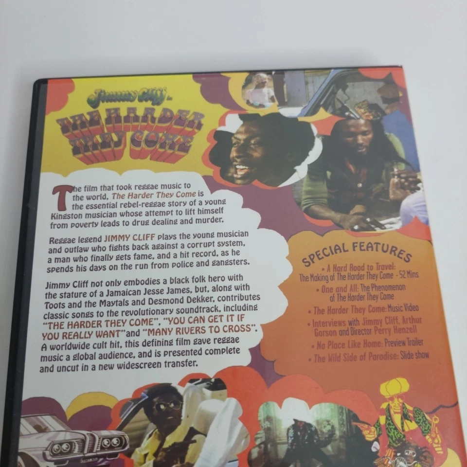 Jimmy Cliff in The Harder They Come DVD a Film by Perry Henzell NTSC Region Free - Image 3 of 4