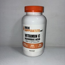 Sealed Bulk Supplements Vitamin C Veg. Caps,1...